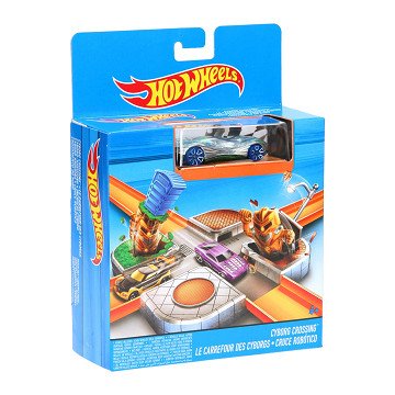 Hot Wheels Speelset - Cyborg Crossing