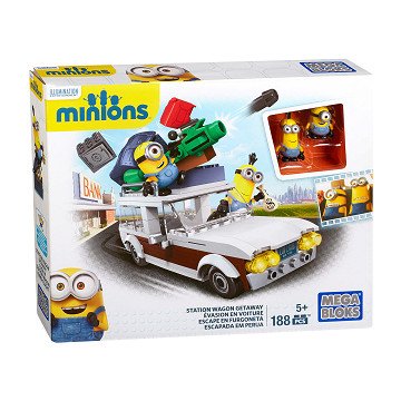 Mega Bloks Minions Station Wagon Getaway