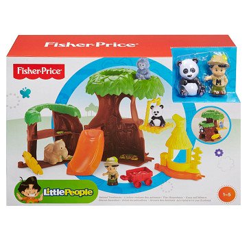 Fisher Price Little People Dieren Boomhut