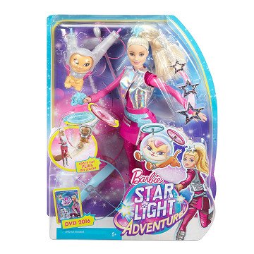 BARBIE Galaxy Barbie Pop & Vliegende Kat