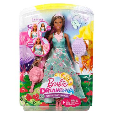 Barbie Dreamtopia Color Stylin' Princess - Brunette