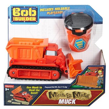 Bob the Builder Mash & Mold Sand Vehicle - Muck