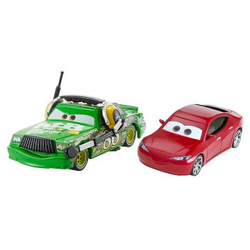 Cars 3 Diecast Duo - Natalie Certain & Chick Hicks