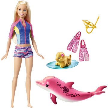 Barbie Magische Dolfijn - Snorkelvrienden
