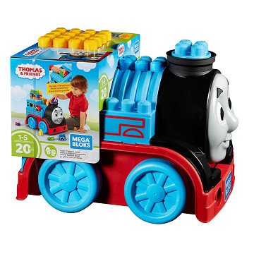Mega Bloks Build & Go Thomas the Train, 20 pieces.