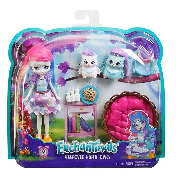 Enchantimals Playset - Little Night Owls Sleepover