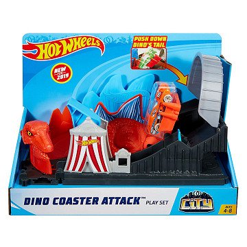 Hot Wheels City - Dino Attack Playset