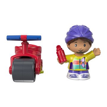 Fisher Price Little People Figuren - Samuel en Fiets