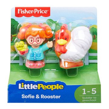 Fisher Price Little People Figures - Sophie and Rooster