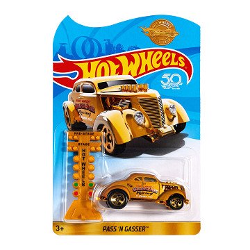 Hot Wheels 50th Anniversary Golden Car