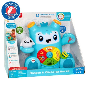 Fisher Price Leerplezier - Dansen & Wiebelen Rockit