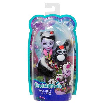 Enchantimals - Sage Stinkdier & Caper