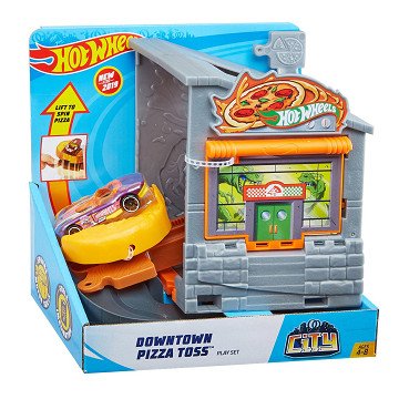 Hot Wheels Pizzeria in the City