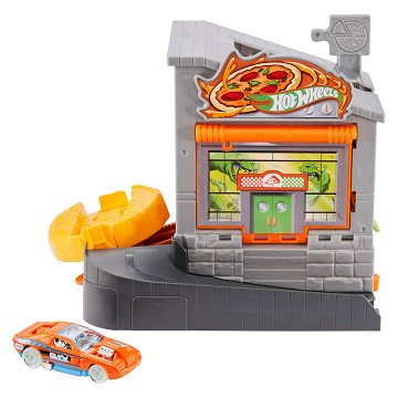 Hot Wheels Pizzeria in the City