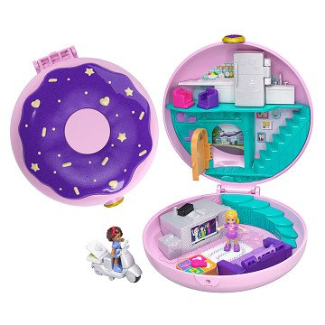 Polly Pocket Big Pocket World - Donut Pyjamafeestje