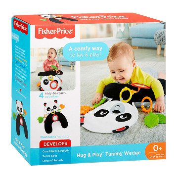 Fisher Price Panda Plush & Play Belly Pillow