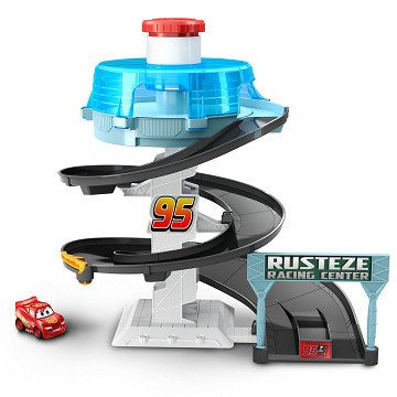 Cars Mini Racers Ruze-eze Spinning Race Track
