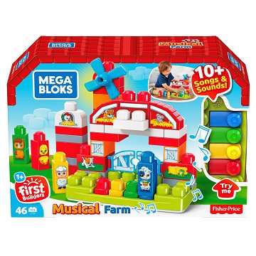 Fisher Price Mega Bloks - Muzikale Boerderij