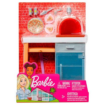Barbie Furniture & Accessories - Pizza Oven