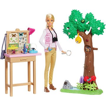 Barbie National Geographic Vlinderwetenschapper Speelset