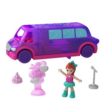 Polly Pocket Pollyville Voertuigen - Limousine