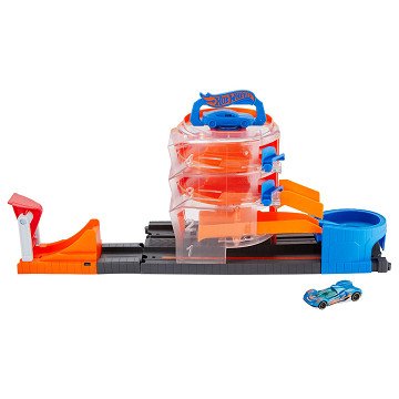 Hot Wheels City - Super Spin Dealer Playset