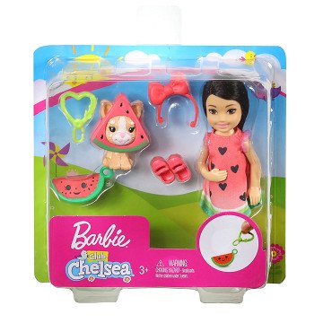 Barbie Club Chelsea Dress-Up Doll Watermelon