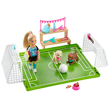 Barbie Dreamhouse Adventures Chelsea Voetbal Speelset