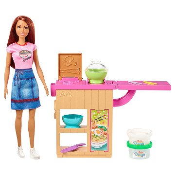 Barbie Noodles Bar Puppe und Spielset
