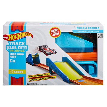 Hot Wheels Track Builder - Mega sprongen set