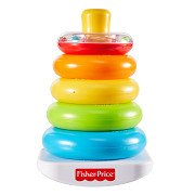 Fisher Price Stacking Tower Pyramid 20cm Thimble Toys