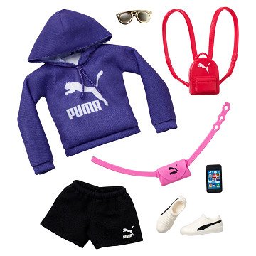 Barbie Fashions Puma Kledingset Paars
