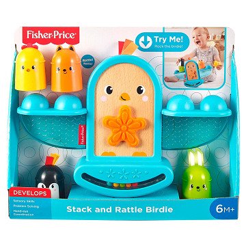 Fisher Price Stack & Rattle Balance Bird
