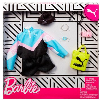 Barbie Fashions Puma Clothing Set Graphic