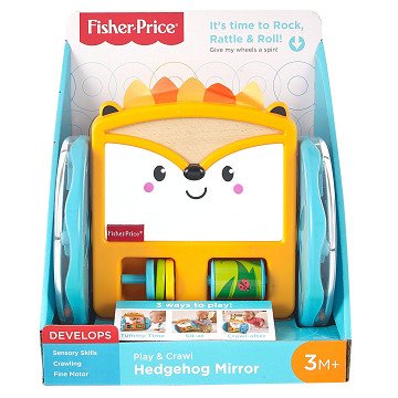 Fisher Price - Play & Crawl Hedgehog Mirror