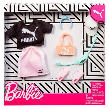 Barbie Fashions Puma Kledingset Zwart