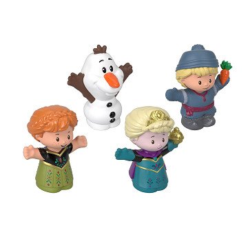 Fisher Price - Little People Frozen 4-pack figuren