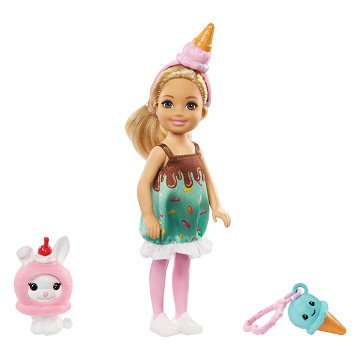 Barbie Chelsea Anziehpuppe – Eiscreme