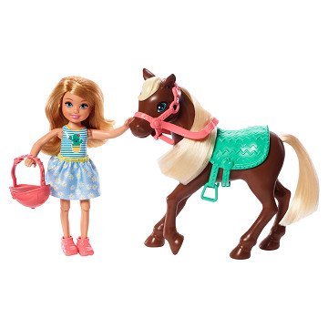 Barbie Chelsea Blond met Pony