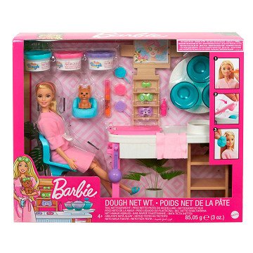 Barbie Face Mask Spa Day Playset - Blonde