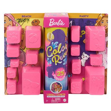 Barbie Color Reveal Doll with 25 Surprises