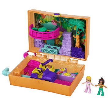 Polly Pocket Compact Play Case Jungle Safari