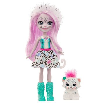 Enchantimals - Sybill Snow Leopard & Flake