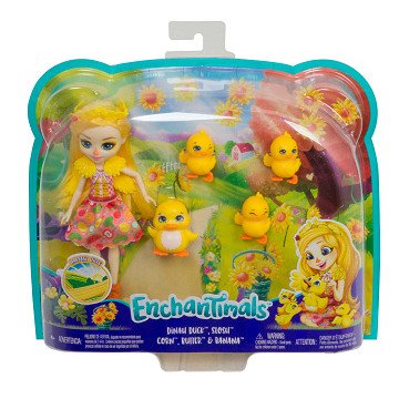 Enchantimals Family - Dinah duck & Slosh