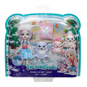 Enchantimals Family - Pristina Polar Bear & Glacier