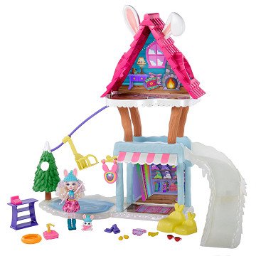 Enchantimals Ski-Chalet-Spielset