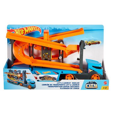 Hot Wheels City Lift and Launch Trailer