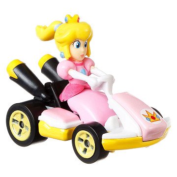Hot Wheels Mario Kart Fahrzeug – Pfirsich