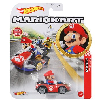 Hot Wheels Mario Kart Vehicle - Mario