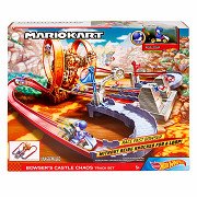 Hot wheels mario 2025 kart bowser's castle chaos